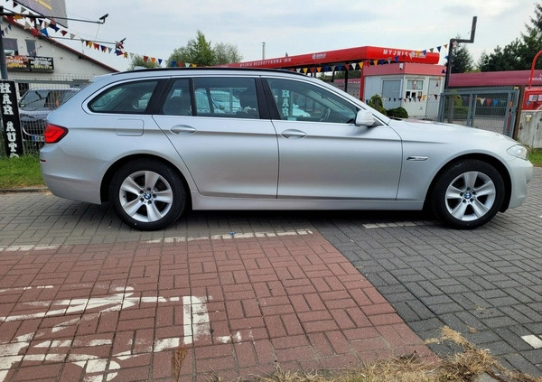 BMW Seria 5 cena 47600 przebieg: 163000, rok produkcji 2012 z Zakliczyn małe 254